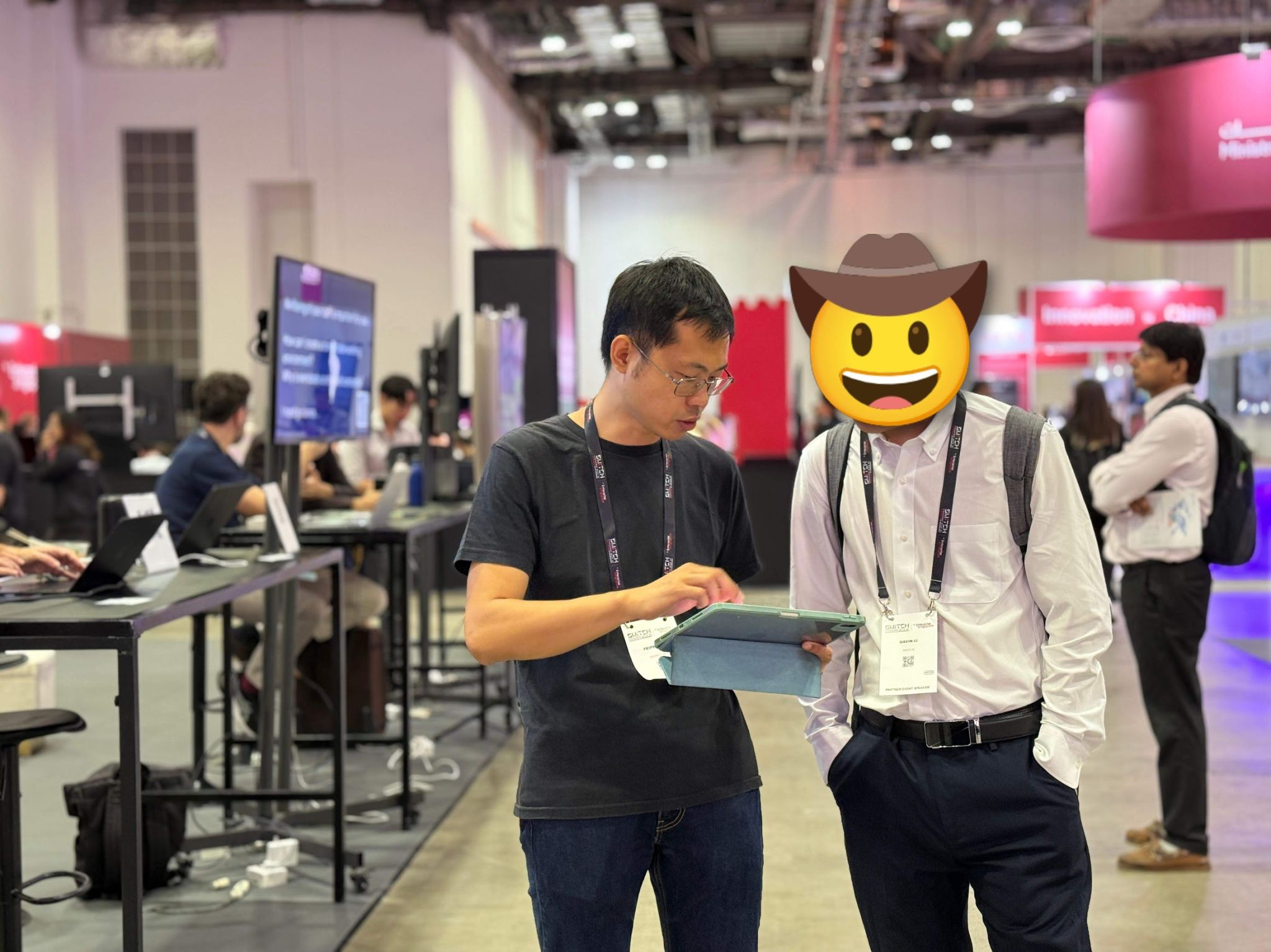 Live demo of GeoVector.ai platform at SWITCH 2025